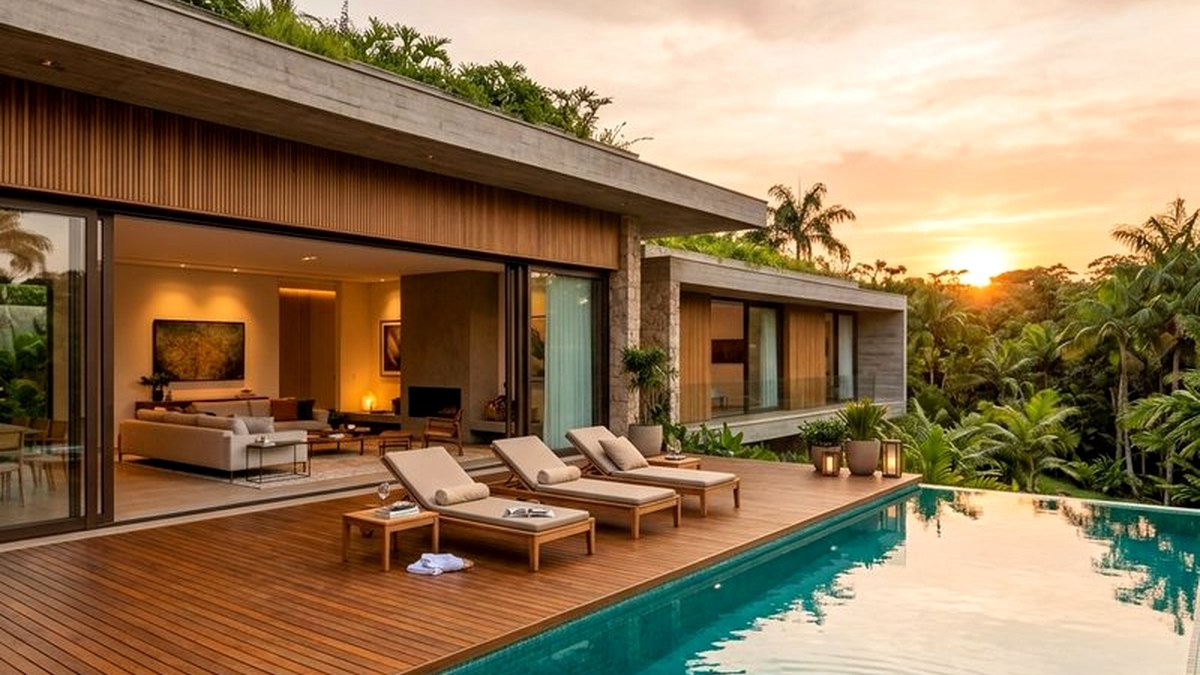 Arquitetura para Casas de Praia: Ventilação Cruzada, Materiais Anticorrosivos e Lazer