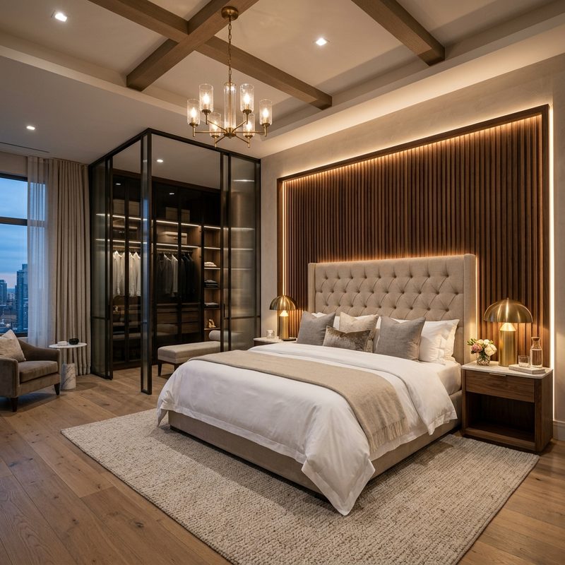 Suíte Master e Sala de Banho Spa - Lilian Peres